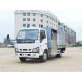 Isuzu guardrail fence washing and cleaning truck